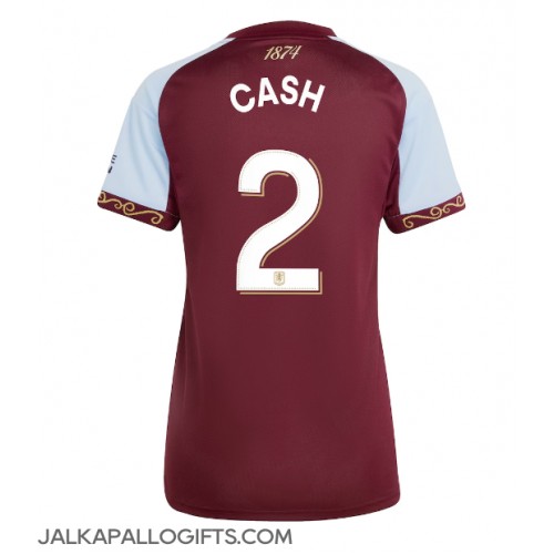 Aston Villa Matty Cash #2 Kotipaita Naiset 2025-26 Lyhythihainen